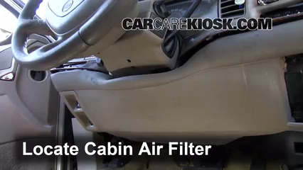 Cabin Filter Replacement: Buick Park Avenue 1997-2005 ... fuse box 2000 buick park avenue 